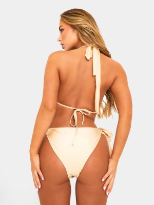 Prozirni bikini Moda Minx zlatna