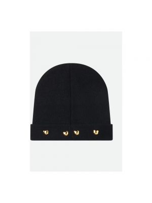Sombrero con bordado de lana Moschino negro