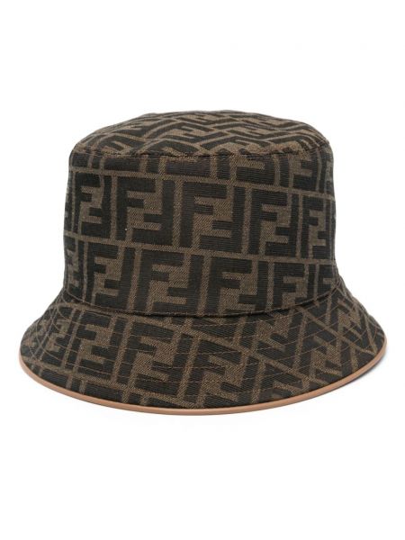 Hat Fendi brun