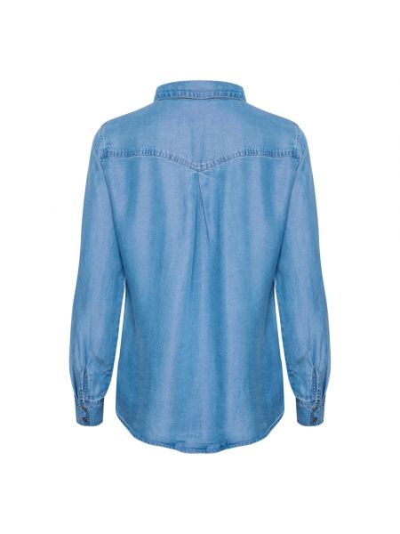 Koszula jeansowa My Essential Wardrobe niebieska