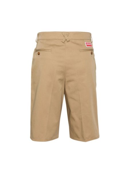 Pantalones cortos con cremallera de algodón Kenzo