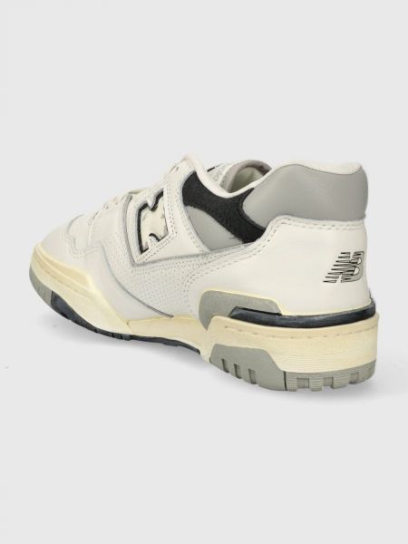 Bőr sneakers New Balance 550 fehér