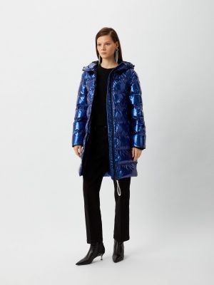Утепленная куртка Love Moschino синяя