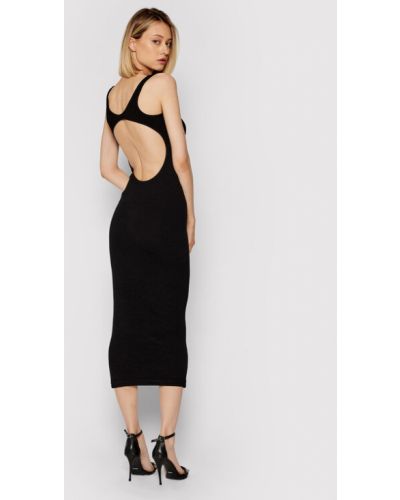 Remain Hétköznapi ruha Elvirah RM483 Fekete Slim Fit