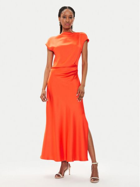 Κοκτέιλ φόρεμα Imperial πορτοκαλί