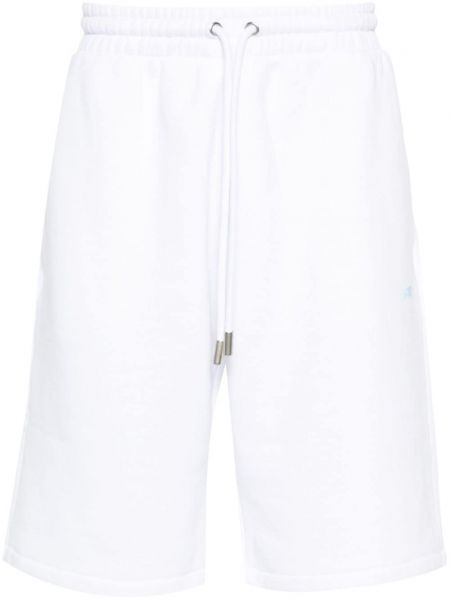 Shorts en coton en jersey Off-white blanc
