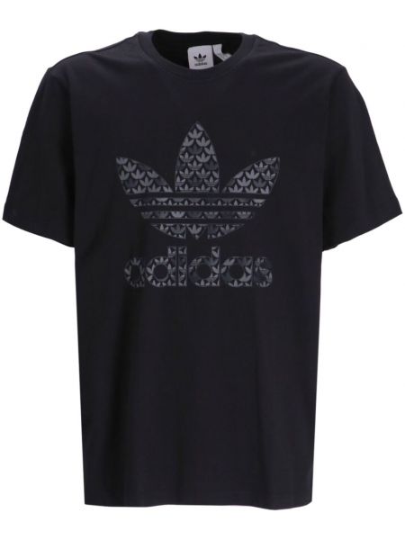 Βαμβακερή μπλούζα με σχέδιο Adidas
