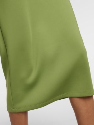 Midi suknele Max Mara žalia