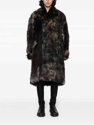 Manteau en jacquard à imprimé camouflage Julius