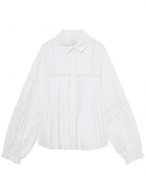Camicia di cotone Joslin bianco