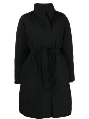 Pérový kabát s perím Calvin Klein čierna