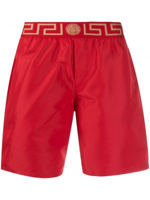 Kratke hlače Versace rdeča