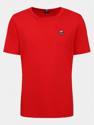 Priliehavé tričko Le Coq Sportif červená
