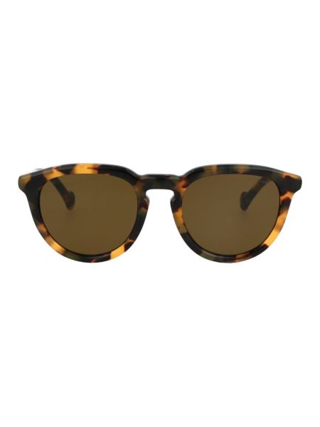 Okulary przeciwsłoneczne Moncler brązowe