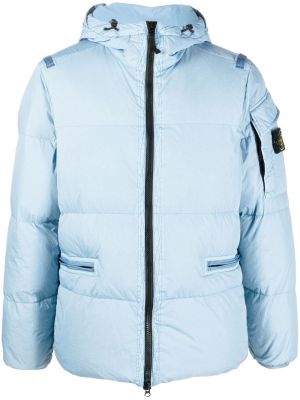 Lang jakke Stone Island blå