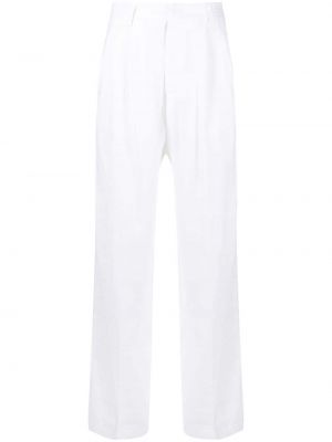 Плисирани relaxed панталон Tonello бяло