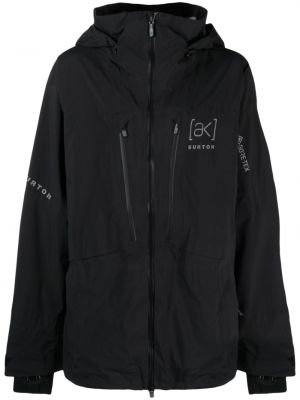Skijaška jakna s kapuljačom Burton crna