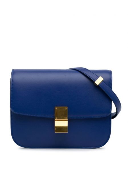 Класически чанта през рамо Céline Pre-owned синьо