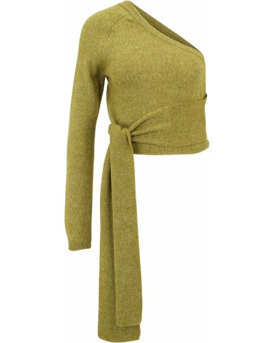 Pamučni pulover Cotton On zelena