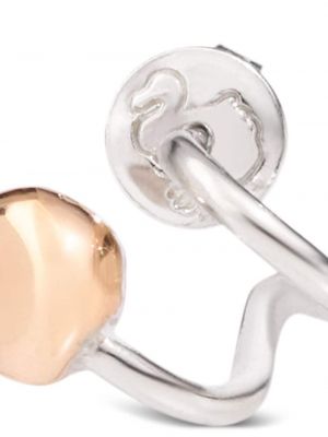 Boucles d'oreilles à boucle en or rose Dodo