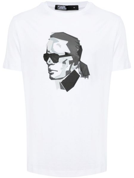 T-shirt Karl Lagerfeld hvid