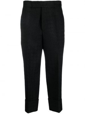 Pantaloni in tweed Sapio nero