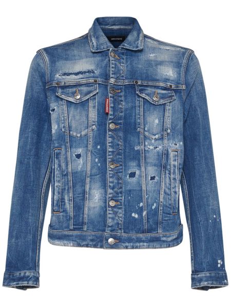 Denimjakke Dsquared2 blå