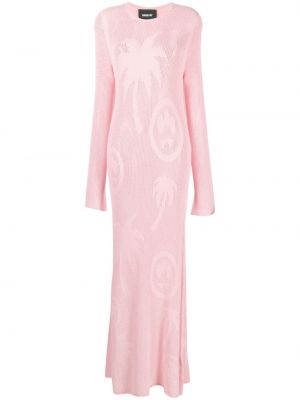 Dlouhé šaty Barrow růžové
