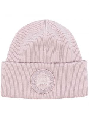 Mütze aus baumwoll Canada Goose pink
