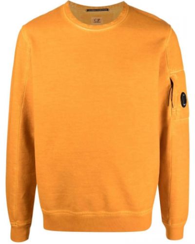 Bomull sweatshirt C.p. Company oransje