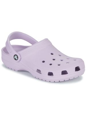 Pantofle Crocs fialové