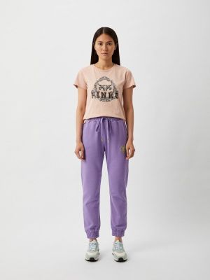 Спортивные штаны Pinko фиолетовые