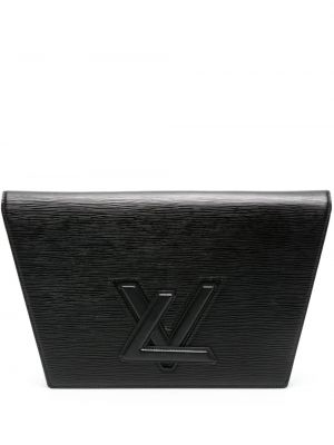 Clutch somiņa Louis Vuitton Pre-owned melns