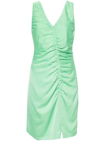Φόρεμα από κρεπ Pinko πράσινο