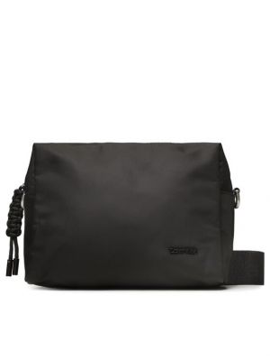 Taška přes rameno z nylonu Calvin Klein černá