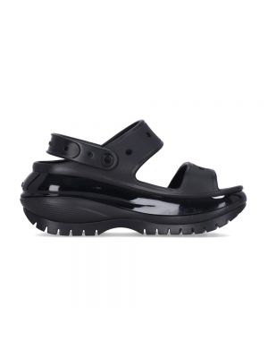 Sandale ohne absatz Crocs schwarz