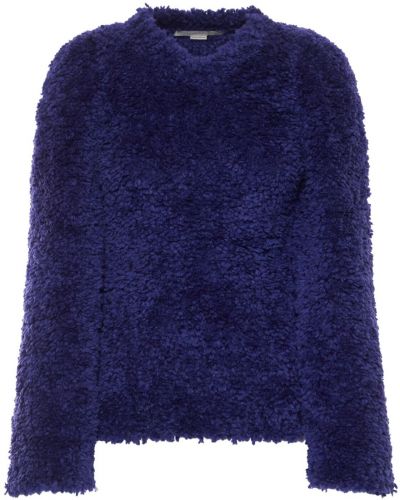 Vlněný svetr Stella Mccartney fialový