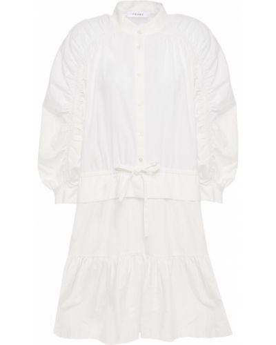 Bílé mini šaty bavlněné Frame