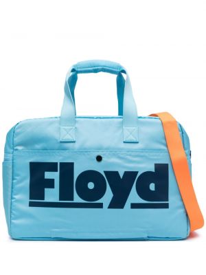Valigia con stampa Floyd blu
