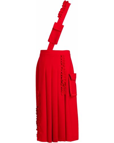 Midi sukně Vivetta, červená