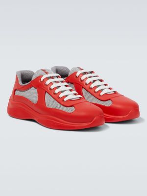 Sneakers Prada κόκκινο