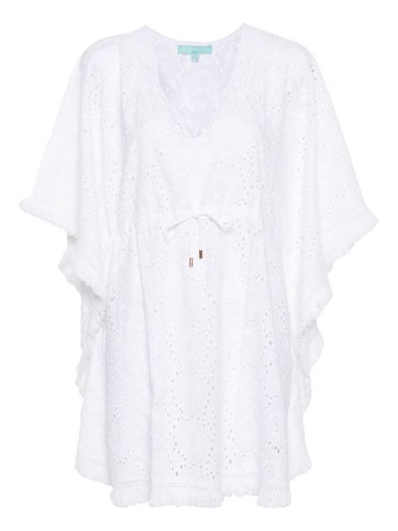 Pamučna haljina Melissa Odabash bijela