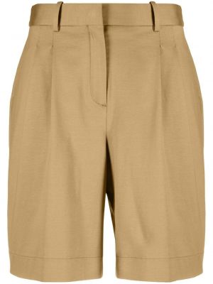 Shorts mit plisseefalten Circolo 1901 beige