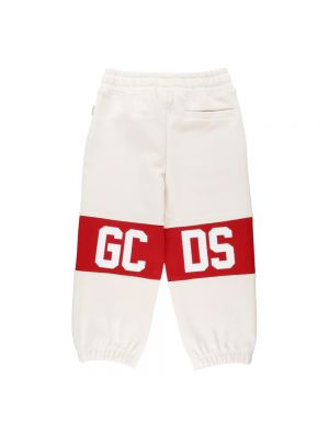 Spodnie sportowe Gcds białe