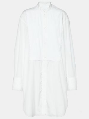 Camicia di cotone con volant Isabel Marant bianco
