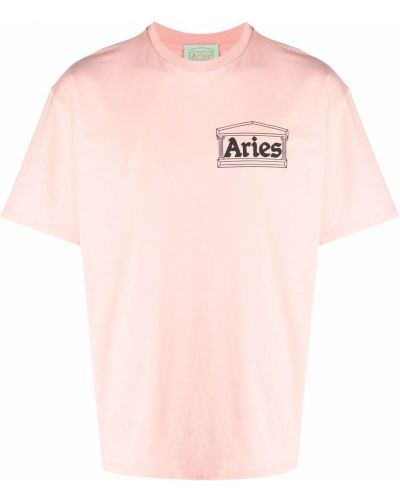 Camiseta Aries rosa