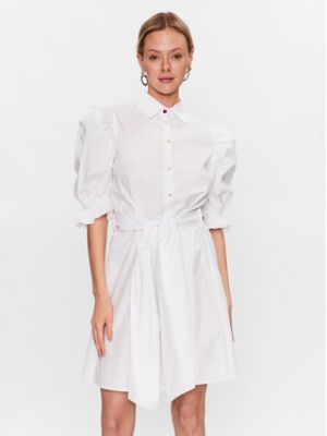 Біла сукня-сорочка Fracomina