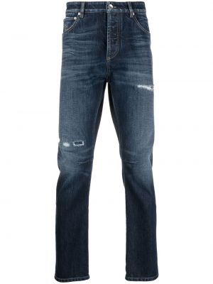 Low waist straight jeans Brunello Cucinelli blau