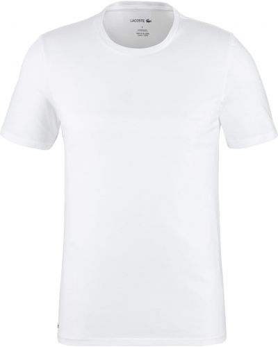 Marškinėliai slim fit Lacoste balta