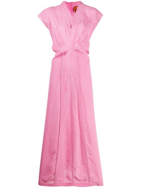 Vestido con escote v Colville rosa
